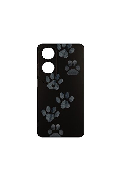 bestcase Λεπτή Θήκη Σιλικόνης 0.8MM, Συμβατή με OPPO A60, Σχέδιο Πατούσας Σκύ...