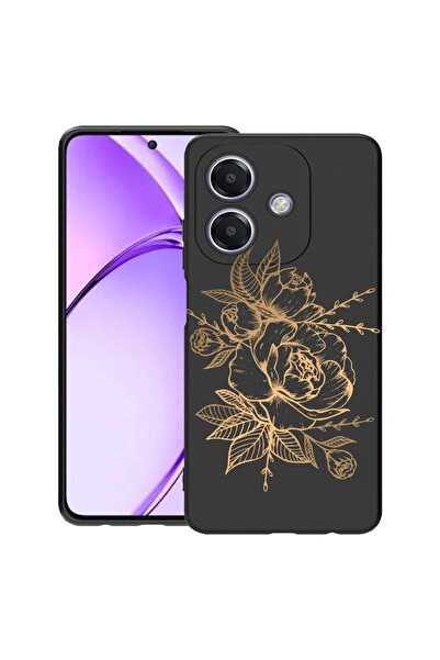 bestcase ¬Æ Husa pentru OPPO A60 5G / A40 / A40M, Golden Rose, Slim Silicon 0...