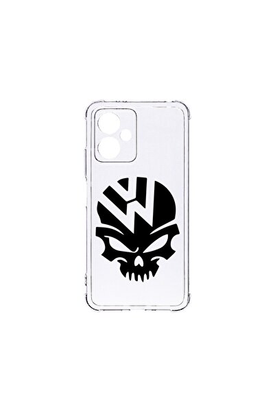 bestcase Αντικραδασμική Θήκη 1.5MM, συμβατή με Motorola Moto G14, VW Skull, Τ...