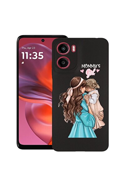 bestcase ¬Æ Husa pentru Motorola Moto G05, Mommy's Girl, Slim Silicon 0.8MM, ...
