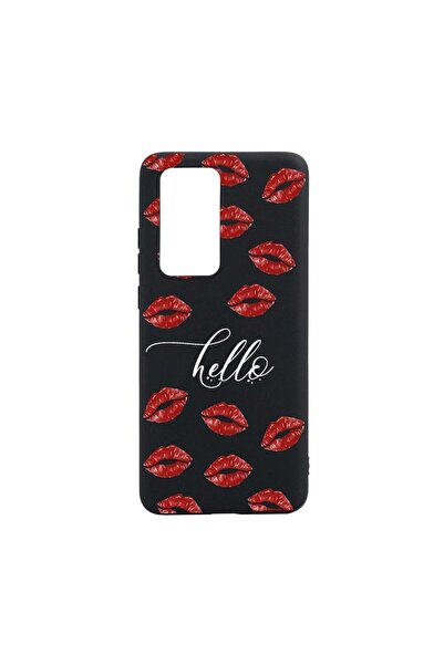 bestcase Θήκη σιλικόνης συμβατή με Honor 50, Hello Kisses, ανθεκτική στη φθορ...
