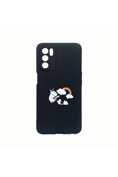 bestcase Husa Silicon, Compatibila Cu Oppo A16, Unicorn Rainbow, Rezistenta l...