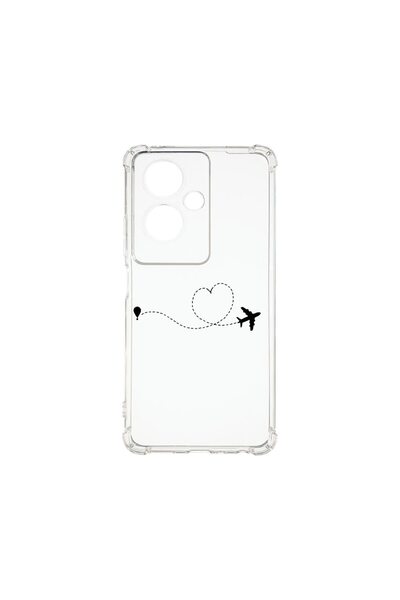 bestcase ¬Æ Husa Anti Shock 1.5MM, Compatibila Cu OPPO Reno 11F, Love To Trav...