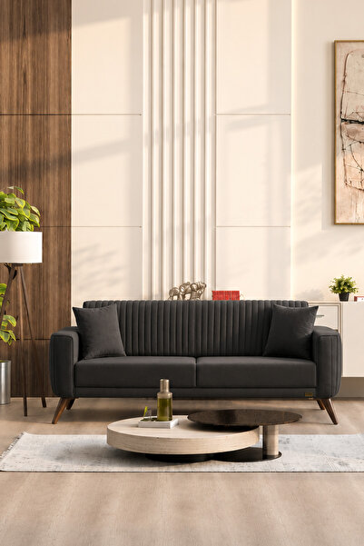 İYENA HOME LİVİNG Havana Sırt Mekanizmalı 3'lü Koltuk Kanepe