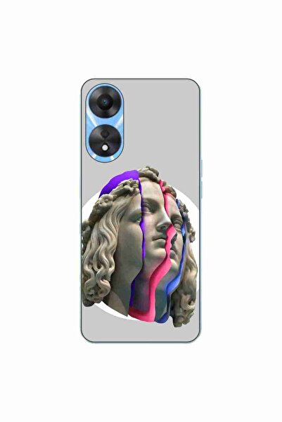 OEM Husa compatibila cu Oppo A78 4G (CPH2565) Silicon Gel Tpu Model Neon Ruins