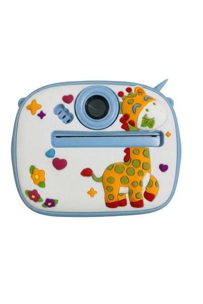 Kids Instant Thermal Print Camera with 1080 P Video Recording, Music and Games