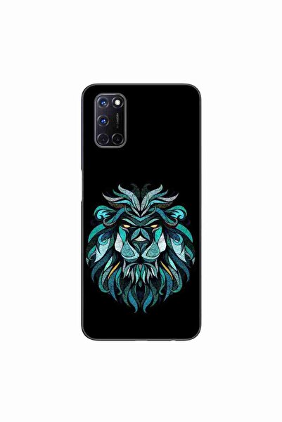 OEM Husa compatibila cu Oppo A72 Silicon Gel Tpu Model Abstract Lion