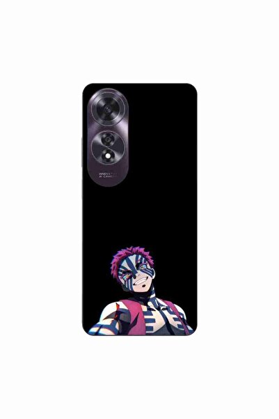 OEM Husa compatibila cu Oppo A60 4G Silicon Gel Tpu Model Demon Slayer Akaza