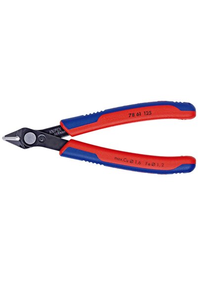 Knipex 78 61 125, πλαγιοκόφτης ηλεκτρονικών Super Knips, 125mm χωρίς φάλτσο