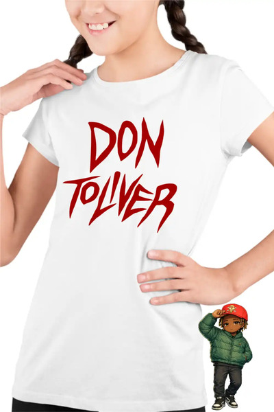 OEM Tricou Copii Fete Don Toliver Trap Music