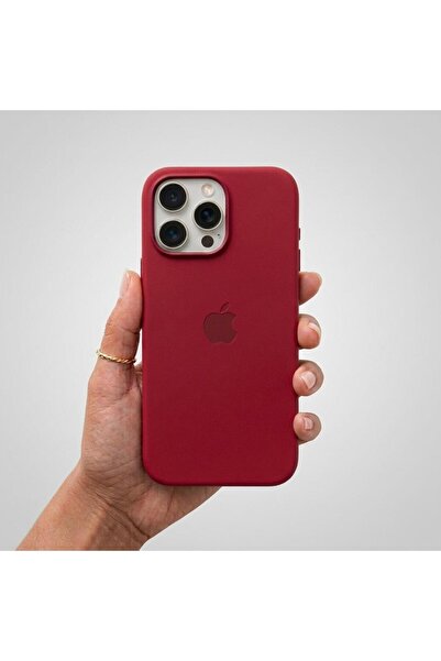 MTLCase İphone 15 Pro ile Uyumlu Kadife iç Dokulu Premium Lansman Telefon Kılıfı