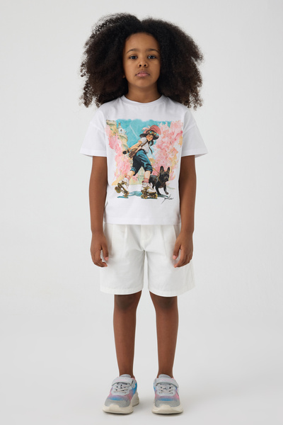 Tyess Girl White Tshirt