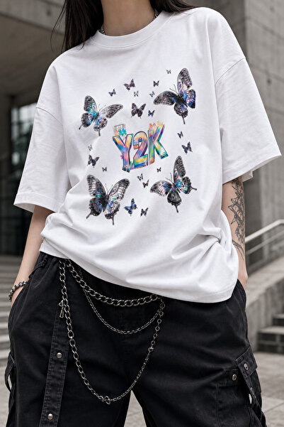 Carpe Y2K Butterfly Oversize Tshirt