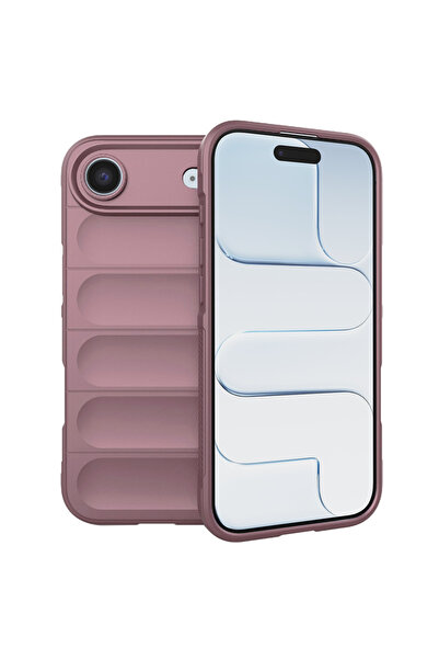 Techsuit Калъф за iPhone 17 Air, Магически щит, удароустойчива защита, лилав