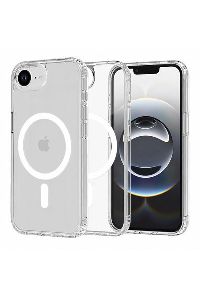CLICK Калъф за iPhone 16e/ iPhone 17e, MagSafe Pro, удароустойчив