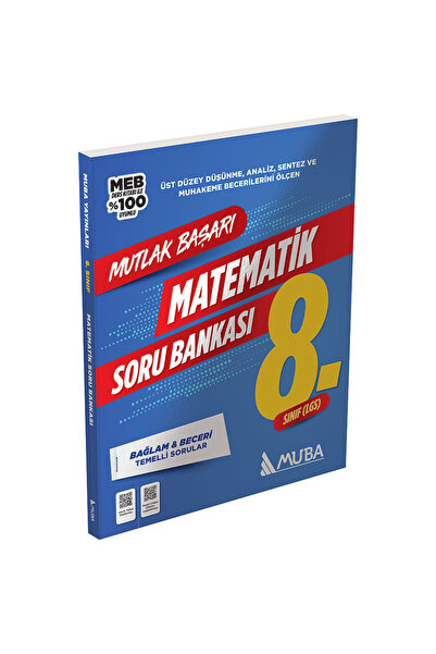 Muba Yayınları MB8001 MB 8. Sınıf Matematik Soru Bankası