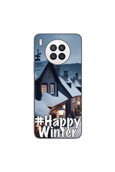 OEM Husa compatibila cu Huawei Nova 8i Silicon Gel Tpu Model Happy Winter