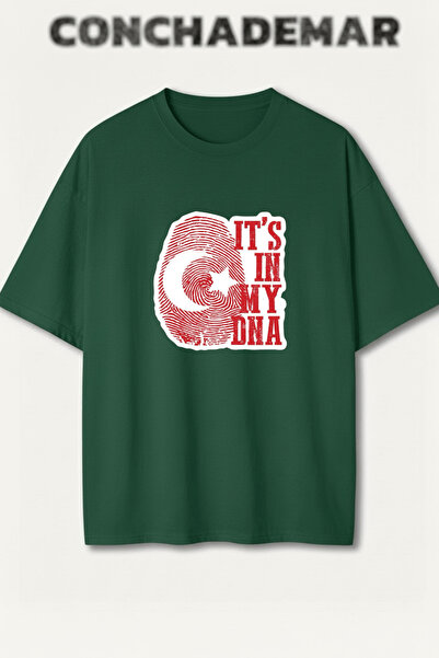 Vordevia Turkey National Teams Printed Premium Oversize Cotton T-Shirt