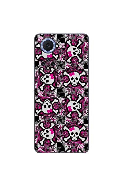 OEM Husa compatibila cu Huawei Nova 9 Silicon Gel Tpu Model Pop Art Skeleton