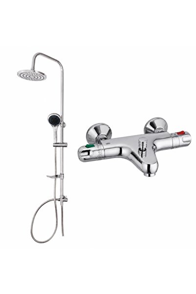 GPD Termostatik Banyo Bataryası TBB01 Ve Robot Duş Seti DST19-1