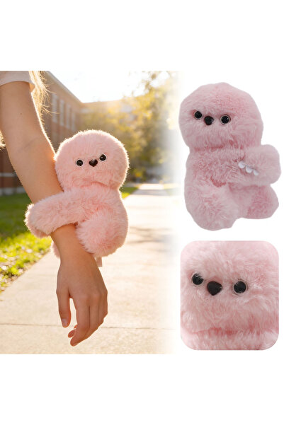 Denx Electric Cute Owl Plush Toy Singing Recording Rechargeable Soft Stuffed ...
