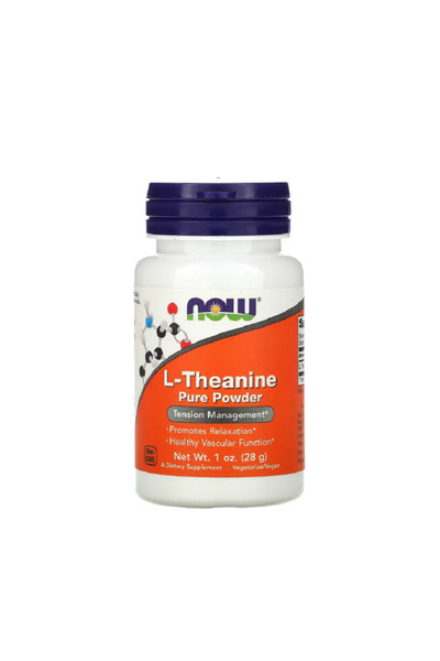 Now Foods L-Teanină Pulbere Pură 28g