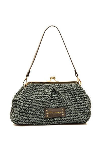 Maria Mare MariaMare πράσινη τσάντα clutch SIROCO