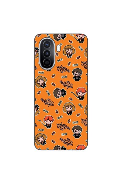 OEM Калъф, съвместим с Huawei Nova Y70, силиконов гел TPU, с десен Хари Потър...