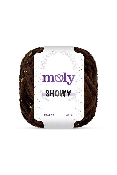 Moly Showy Simli Kalın Örgü İpi | Col. No: 013 | 100 gr 40 mt - XXL Çanta ve ...