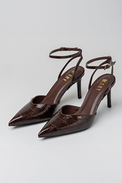 MARY Classic Heeled Shoes Open Back Shoes High Heels Pointed Toe