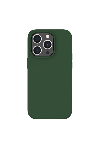 lemontti Husa Liquid Silicon MagCharge iPhone 14 Pro Max Verde (protectie 360...