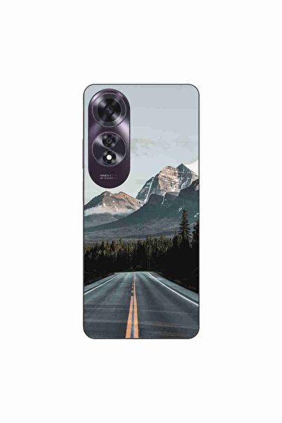 OEM Husa compatibila cu Oppo A60 4G Silicon Gel Tpu Model Mountain Road