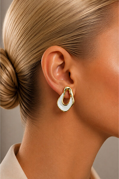 Jack Ferrero Kaia Gold Stud Earrings