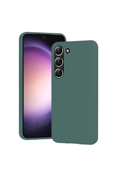 lemontti Husa Silicon Soft Slim Samsung Galaxy S23 Plus, material mat si fin,...