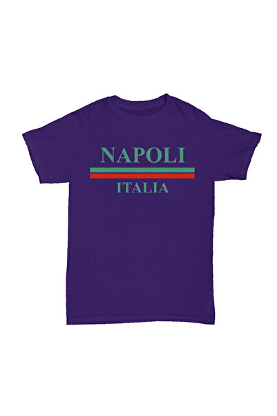 l'eivor Tricou din bumbac imprimat Napoli Italia