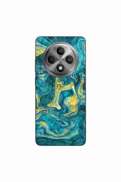 OEM Husa compatibila cu Oppo Reno12 FS Silicon Gel Tpu Model Abstract Gemston...