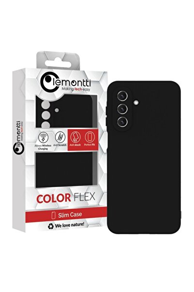lemontti Husa Silicon Soft Slim Samsung Galaxy A17 Negru (material mat si fin...