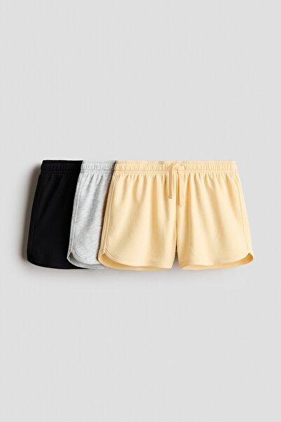 H&M 3'lü Sweatshirt Şort