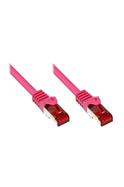 Good Connections Cablu patch Cat 6 S/FTP magenta 1,5m