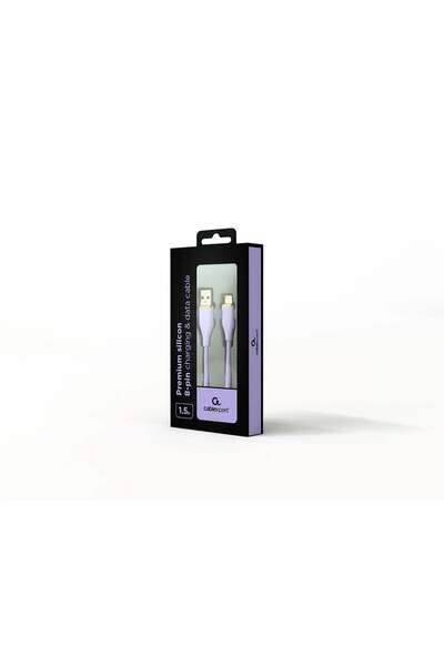 Gembird Kabel USB 2.0 AM/8-pin lightning M 1.5m fioletowy