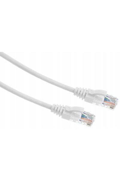 Un CABLURI UTP 8C 2.0M BIA≈ÅY PATCHCORD