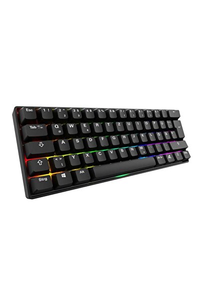 SHARKOON Gaming Tastatur Skiller SGK50S4 Gen2 PBT scw-gelRGB