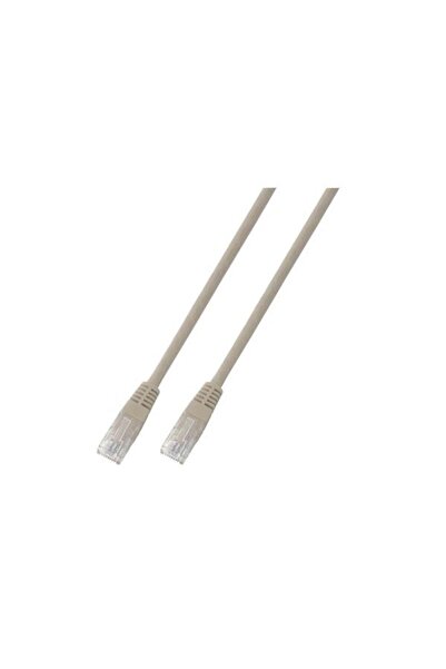 EFB Cablu patch RJ45 U/UTP, Cat.6, PVC, CCA, 2m, gri