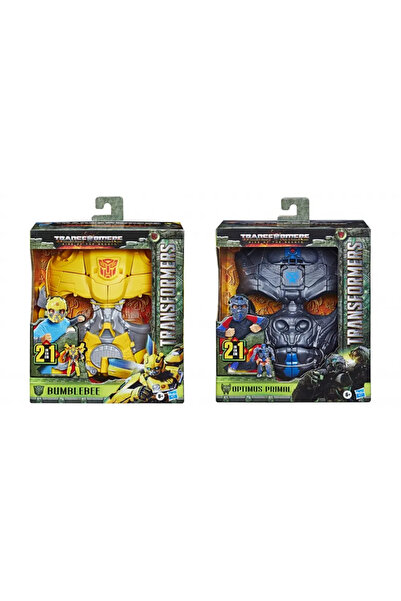 Hasbro Games AST. TRANSFORMERS 2 în 1 mască/figurină, pachet 2
