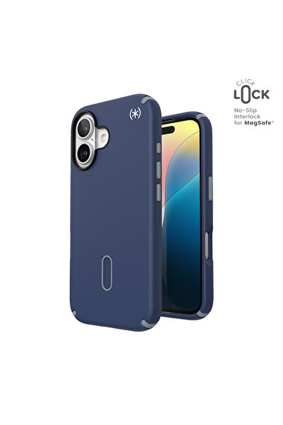 Speck Presidio2 Pro ClickLock & MagSafe - Husă iPhone 16 (Albastru Costier / ...
