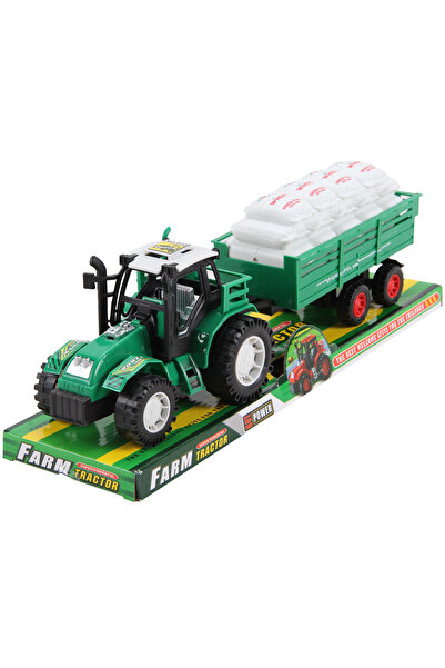 Trifox Tractor cu remorcă și cereale
