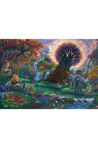 Schmidt Spiele Puzzle PQ 1000 Ogr√≥d Eden