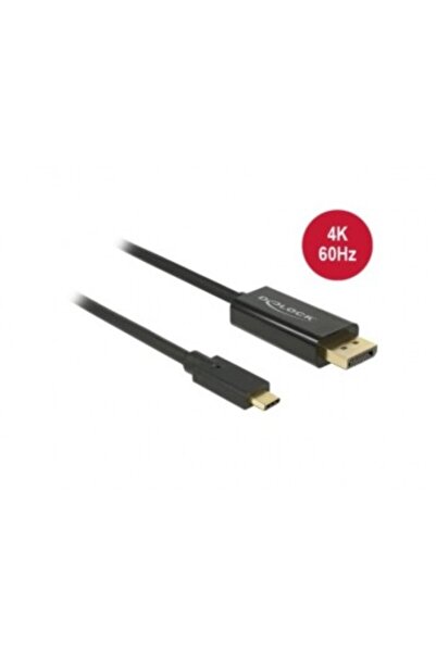 DELOCK Cablu USB-C la DisplayPort 4K 60Hz Standard/Standard 1.00m