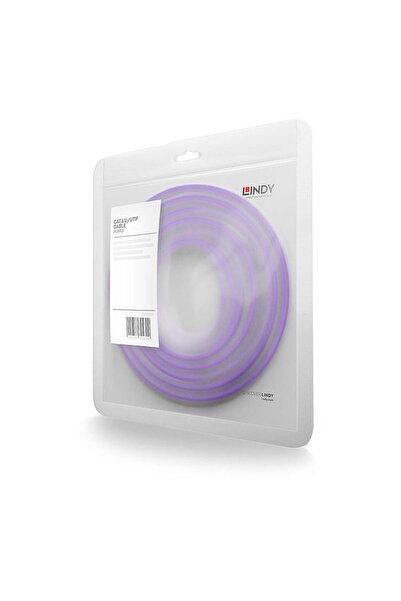 LİNDY Cablu patch Cat6 U/UTP violet 7.50m