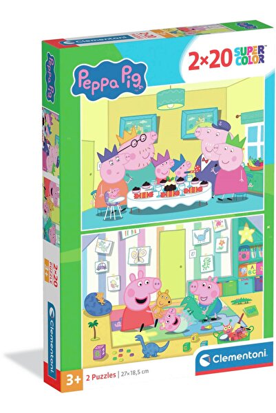 CLEMENTONI Puzzle 2x20 Peppa Pig